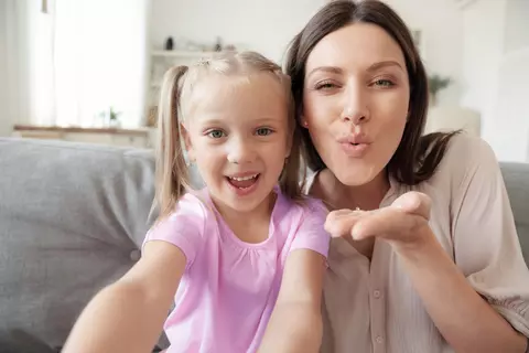 mother with child