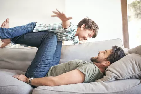 playtime father and son